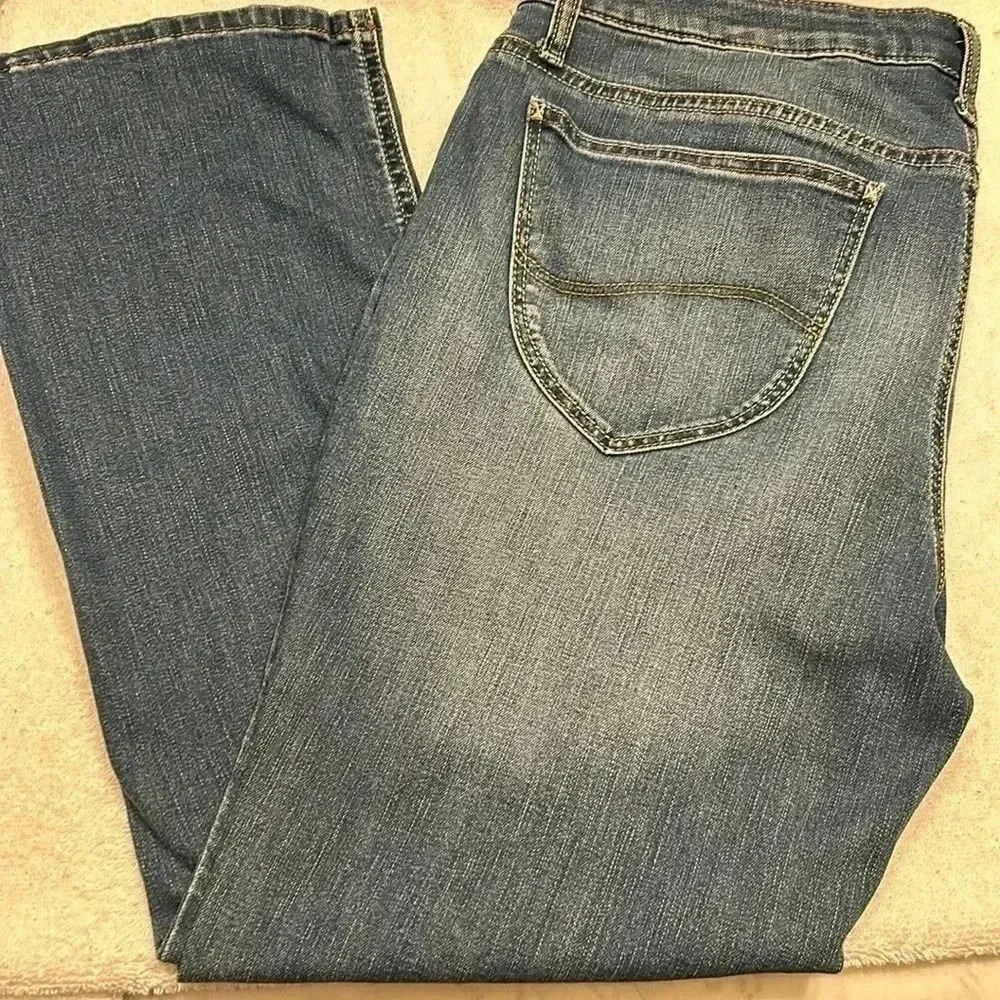 Lee Riders Midrise Straight Women Jeans Size 16P